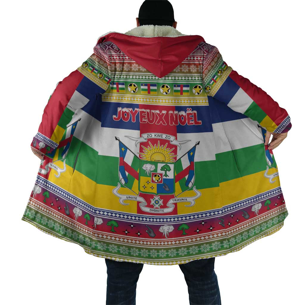 Central African Republic Christmas Cloak Joyeux Noel - Wonder Print Shop