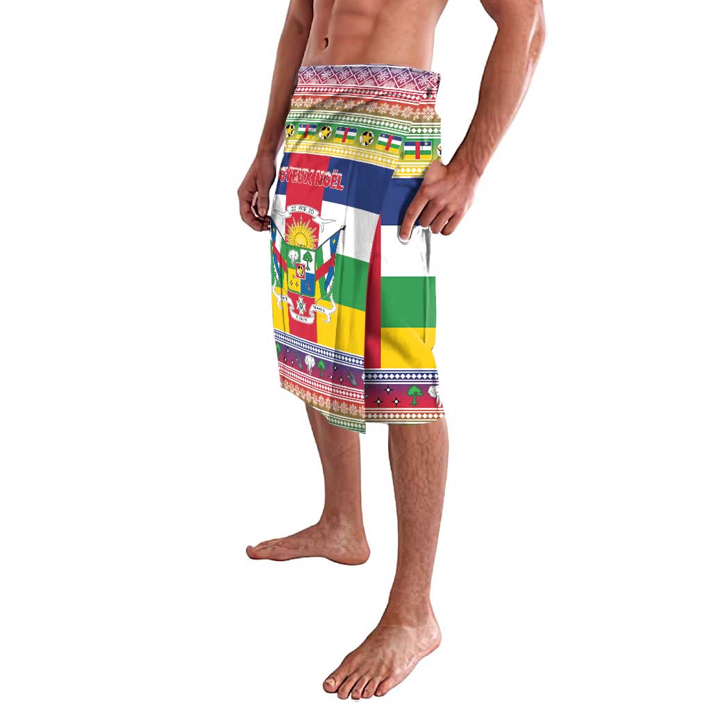 Central African Republic Christmas Lavalava Joyeux Noel - Wonder Print Shop