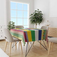 Central African Republic Christmas Tablecloth Joyeux Noel - Wonder Print Shop