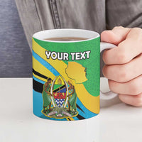 Personalized Tanzania 1963 Ceramic Mug Happy Independence Day - Wonder Print Shop