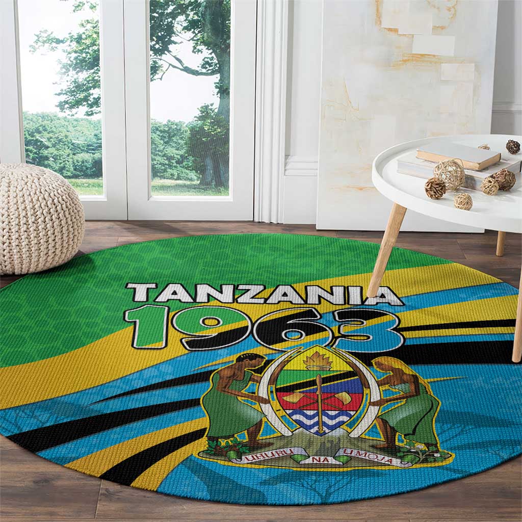 Tanzania 1963 Round Carpet Happy Independence Day - Wonder Print Shop