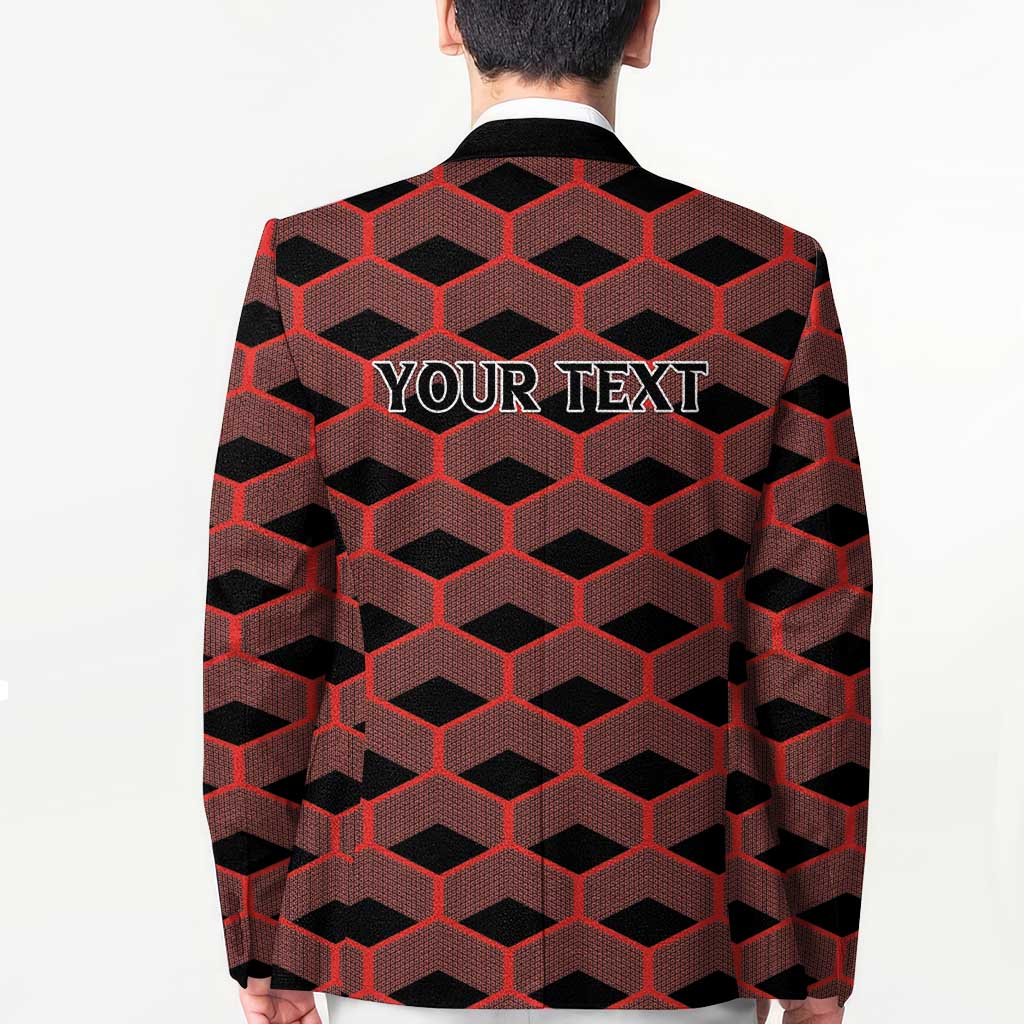 Personalized Kenya Athletics Black Jersey Blazer - Wonder Print Shop