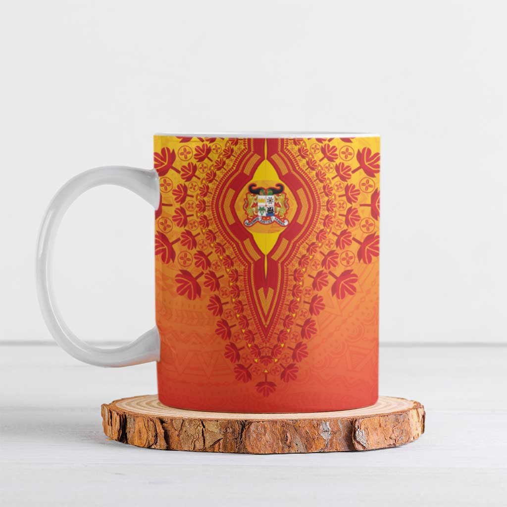 Personalized Benin African Dashiki Ceramic Mug - Wonder Print Shop