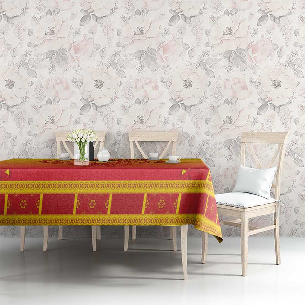 Benin African Dashiki Tablecloth - Wonder Print Shop