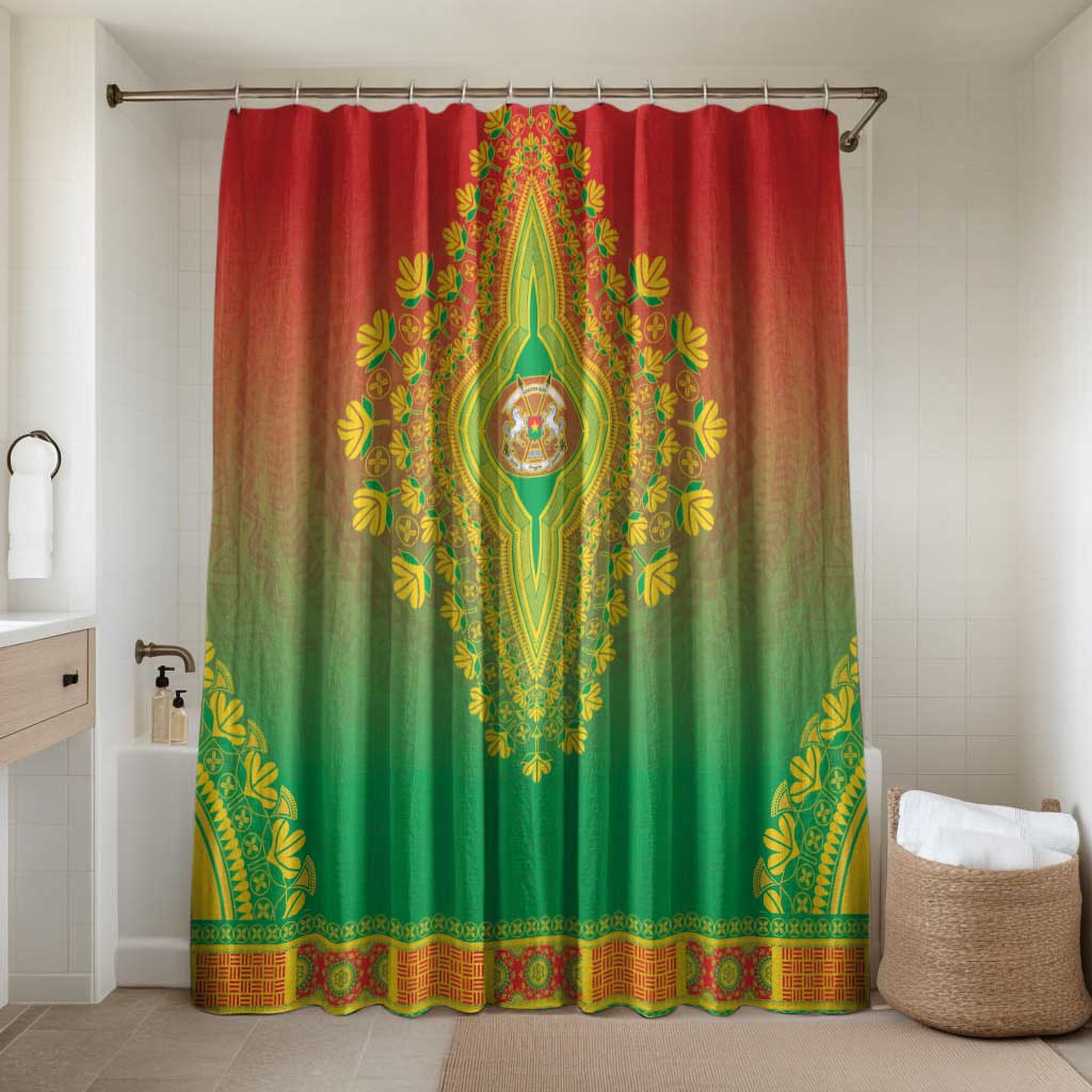 Burkina Faso African Dashiki Bathroom Set - Wonder Print Shop