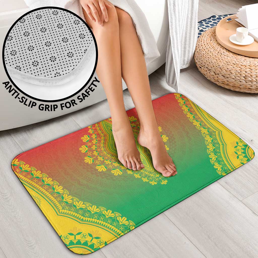 Burkina Faso African Dashiki Bathroom Set - Wonder Print Shop
