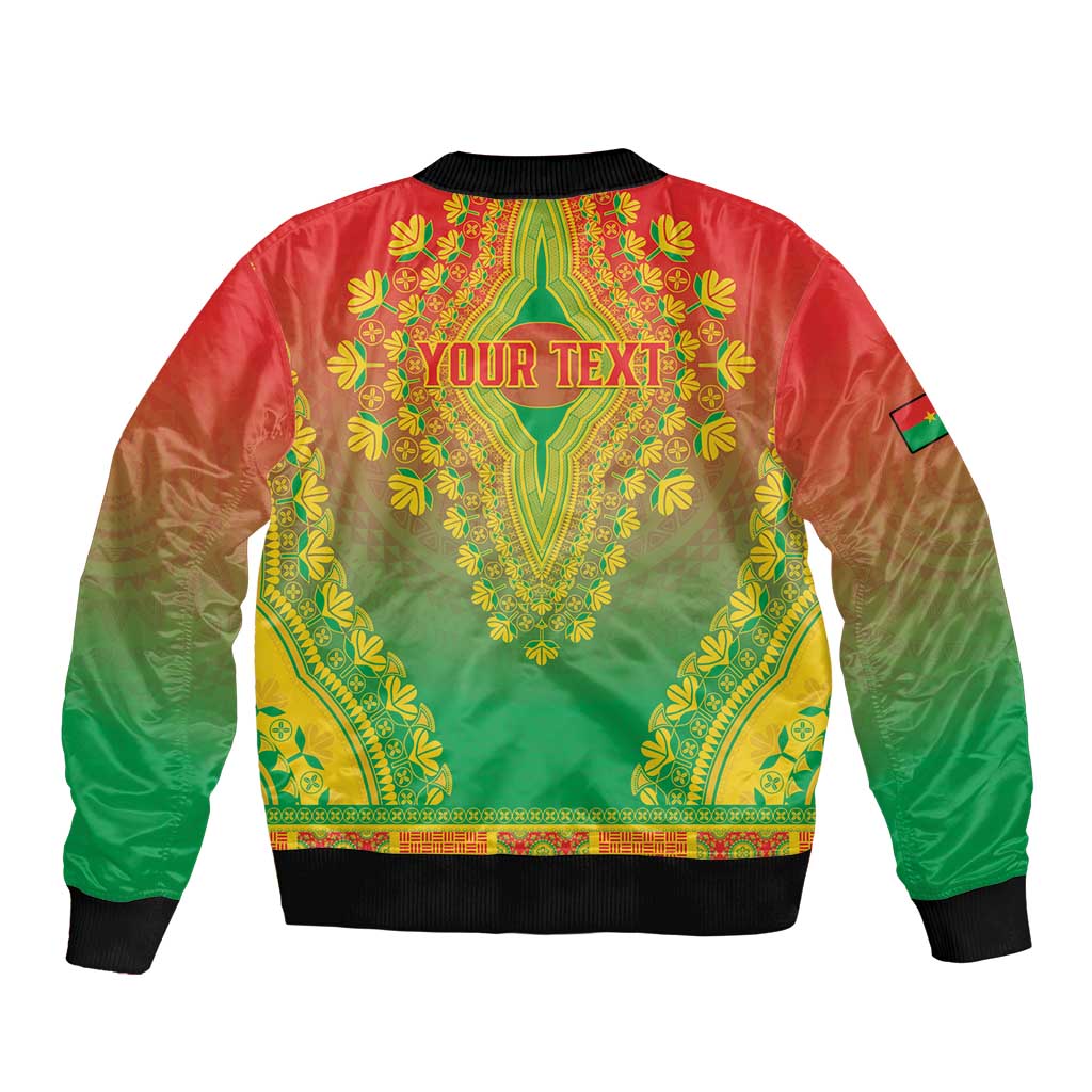 Personalized Burkina Faso African Dashiki Bomber Jacket - Wonder Print Shop
