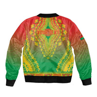 Personalized Burkina Faso African Dashiki Bomber Jacket - Wonder Print Shop