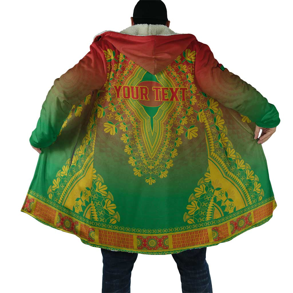 Personalized Burkina Faso African Dashiki Cloak - Wonder Print Shop