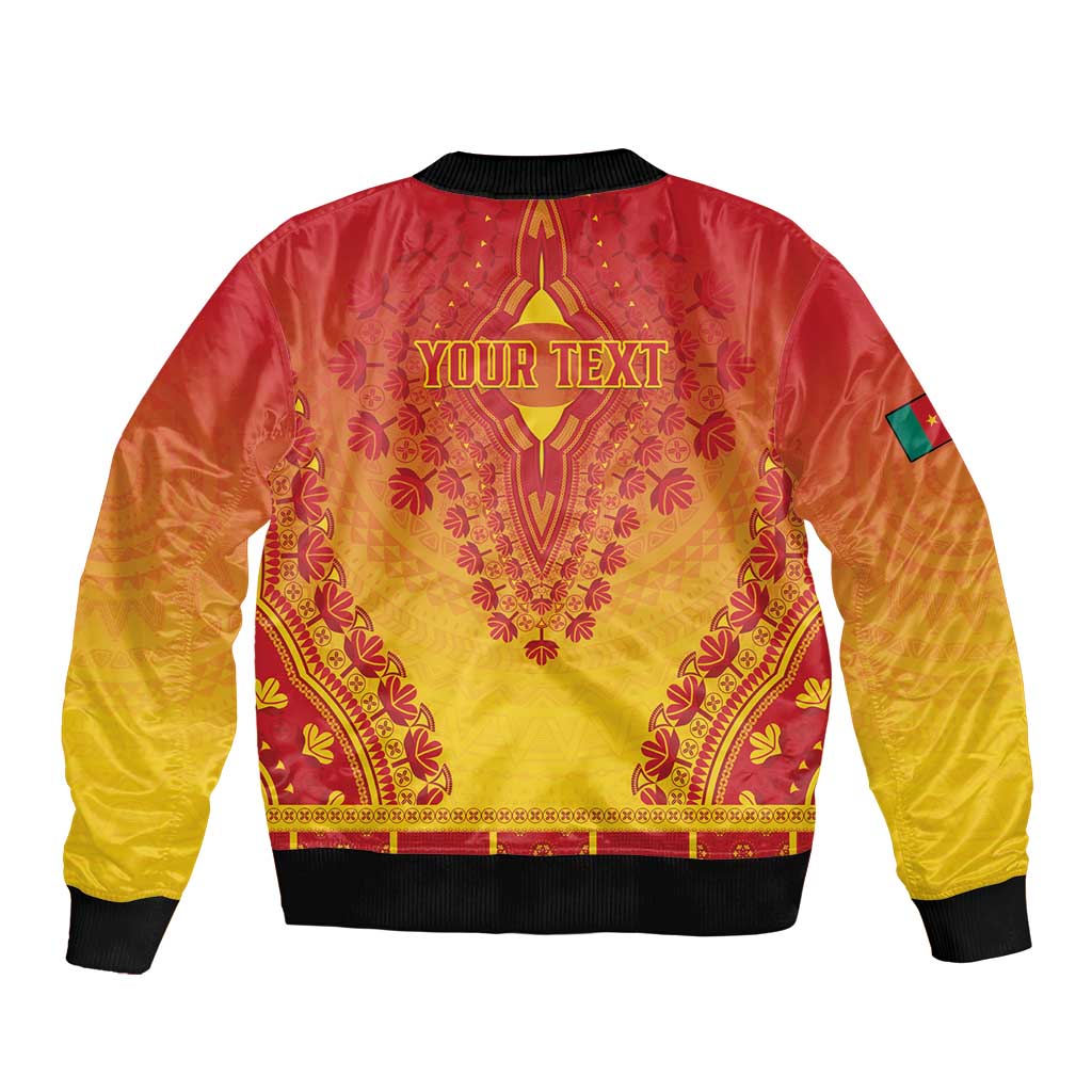 Personalized Cameroon African Dashiki Bomber Jacket - Wonder Print Shop