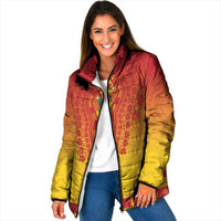 Personalized Cameroon African Dashiki Padded Jacket - Wonder Print Shop