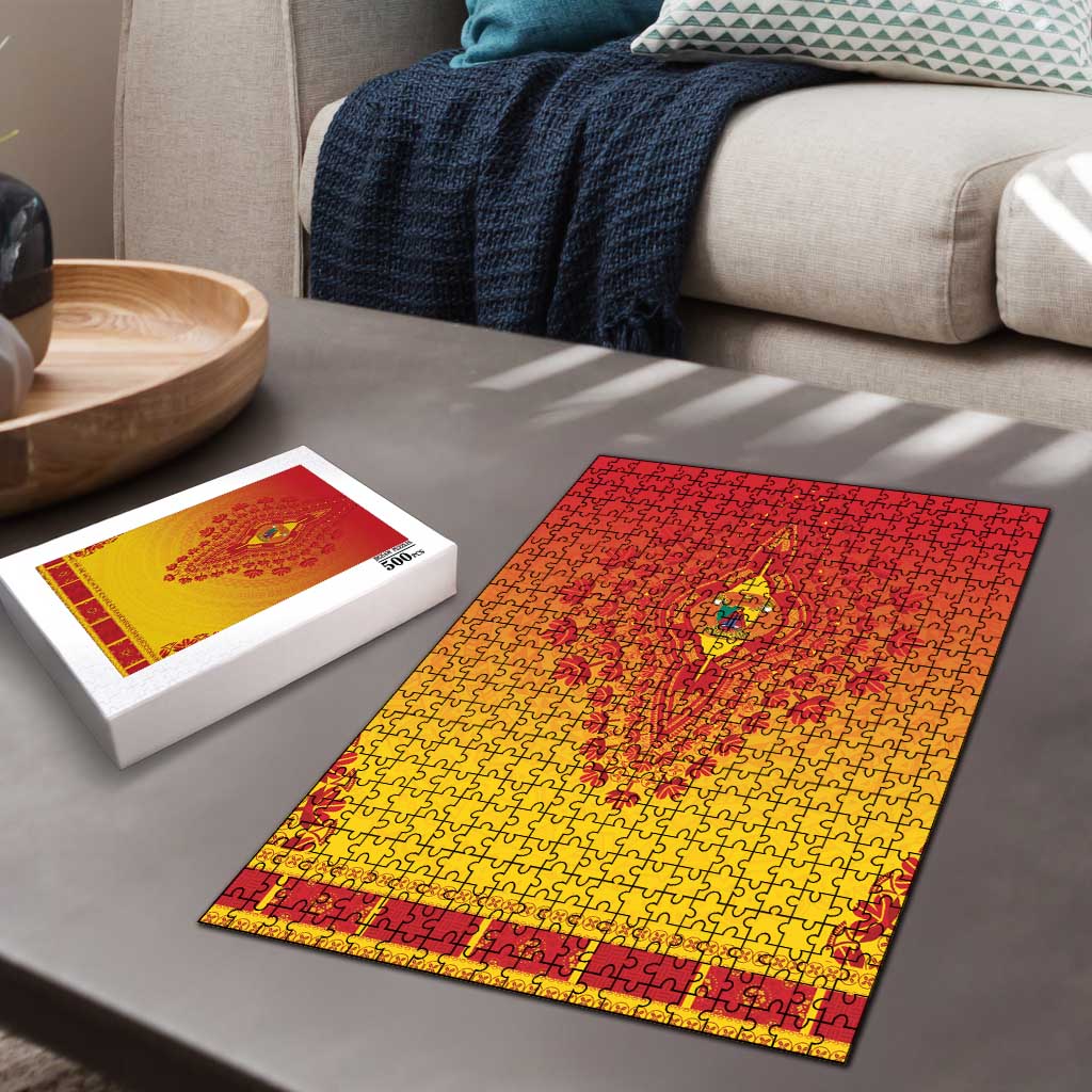 Cameroon African Dashiki Puzzle - Wonder Print Shop