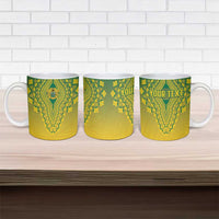 Personalized Ghana African Dashiki Ceramic Mug - Wonder Print Shop
