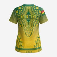 Personalized Ghana African Dashiki Scrub Top - Wonder Print Shop