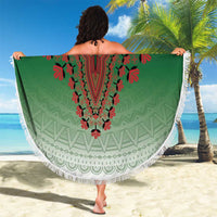 Kenya African Dashiki Beach Blanket - Wonder Print Shop