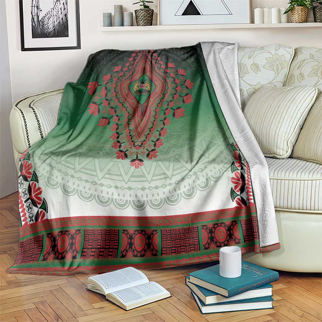 Kenya African Dashiki Blanket - Wonder Print Shop