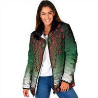 Personalized Kenya African Dashiki Padded Jacket - Wonder Print Shop