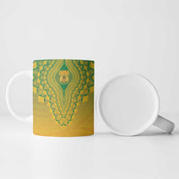 Personalized South Africa African Dashiki Ceramic Mug - Wonder Print Shop