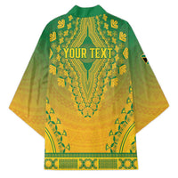 Personalized South Africa African Dashiki Kimono - Wonder Print Shop