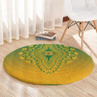 South Africa African Dashiki Round Carpet - Wonder Print Shop