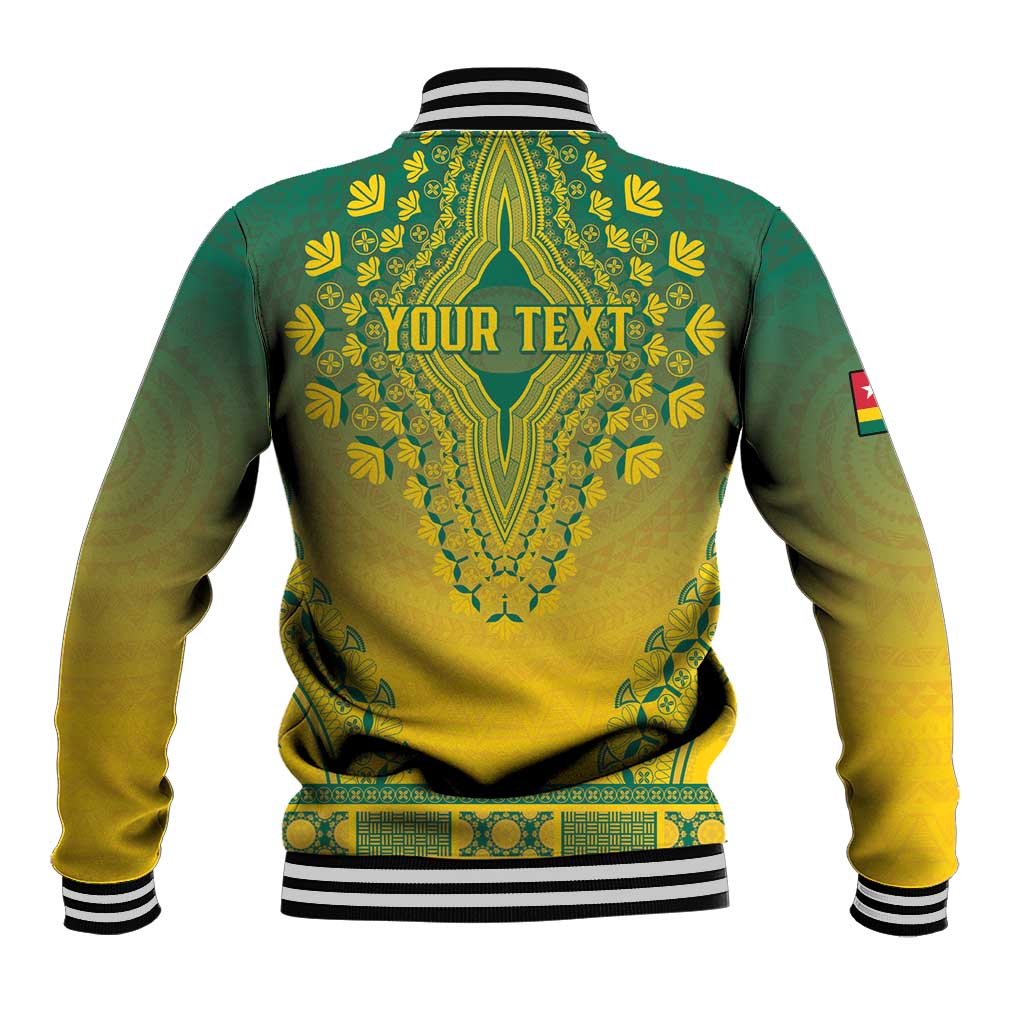 Personalized Togo African Dashiki Baseball Jacket - Wonder Print Shop
