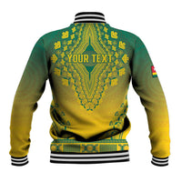 Personalized Togo African Dashiki Baseball Jacket - Wonder Print Shop