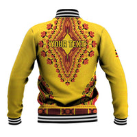 Personalized Uganda African Dashiki Baseball Jacket - Wonder Print Shop