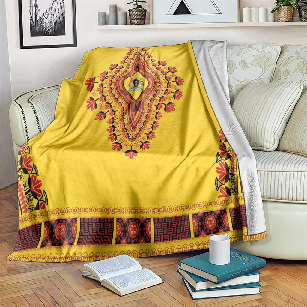 Uganda African Dashiki Blanket - Wonder Print Shop