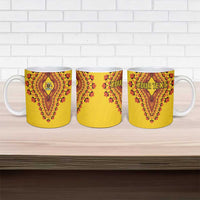 Personalized Uganda African Dashiki Ceramic Mug - Wonder Print Shop