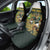 South Africa Rugby Personalised Car Seat Cover Springboks Mascot With King Protea -  African Pattern - Wonder Print Shop