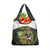 South Africa Rugby Personalised Grocery Bag Springboks Mascot With King Protea -  African Pattern