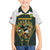 South Africa Rugby Personalised Hawaiian Shirt Springboks Mascot With King Protea -  African Pattern - Wonder Print Shop