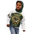 South Africa Rugby Personalised Kid Hoodie Springboks Mascot With King Protea -  African Pattern - Wonder Print Shop