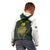 South Africa Rugby Personalised Kid Hoodie Springboks Mascot With King Protea -  African Pattern - Wonder Print Shop