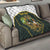 South Africa Rugby Personalised Quilt Springboks Mascot With King Protea -  African Pattern