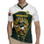 South Africa Rugby Personalised Rugby Jersey Springboks Mascot With King Protea -  African Pattern - Wonder Print Shop