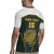 South Africa Rugby Personalised Rugby Jersey Springboks Mascot With King Protea -  African Pattern - Wonder Print Shop