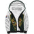 South Africa Rugby Personalised Sherpa Hoodie Springboks Mascot With King Protea -  African Pattern