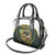 South Africa Rugby Personalised Shoulder Handbag Springboks Mascot With King Protea -  African Pattern