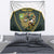 South Africa Rugby Personalised Tapestry Springboks Mascot With King Protea -  African Pattern