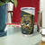 South Africa Rugby Personalised Tumbler Cup Springboks Mascot With King Protea -  African Pattern