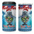 Personalised Cape Verde Christmas 4 in 1 Can Cooler Tumbler Manatee Feliz Natal - Wonder Print Shop