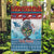 Personalised Cape Verde Christmas Garden Flag Manatee Feliz Natal - Wonder Print Shop