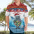 Personalised Cape Verde Christmas Hawaiian Shirt Manatee Feliz Natal - Wonder Print Shop