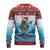 Personalised Cape Verde Christmas Ugly Christmas Sweater Manatee Feliz Natal - Wonder Print Shop