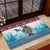 Personalised Cape Verde Christmas Rubber Doormat Manatee Feliz Natal - Wonder Print Shop