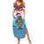 Personalised Cape Verde Christmas Summer Maxi Dress Manatee Feliz Natal - Wonder Print Shop