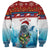 Personalised Cape Verde Christmas Sweatshirt Manatee Feliz Natal - Wonder Print Shop