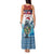 Personalised Cape Verde Christmas Tank Maxi Dress Manatee Feliz Natal - Wonder Print Shop