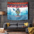 Personalised Cape Verde Christmas Tapestry Manatee Feliz Natal